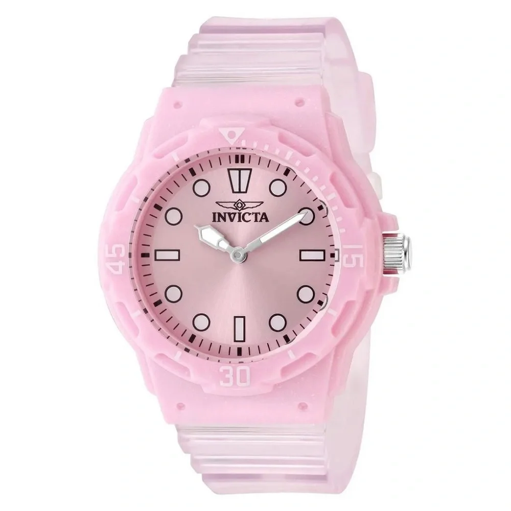 NEW Invicta Celestial Cloud Women's Watch - 35mm, Transparent, Pink (49205)